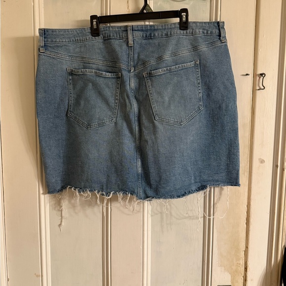 Old Navy Distressed Denim Mini Skirt - Picture 3 of 3